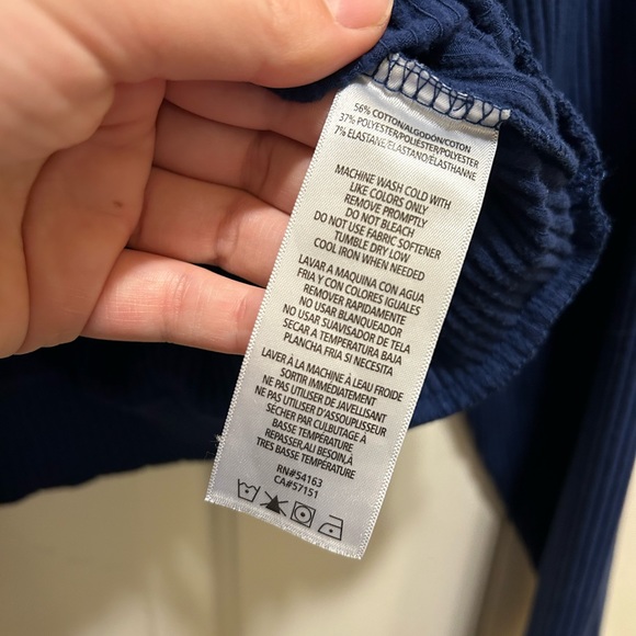 Tommy Hilfiger Sport- Women’s Blue Long Sleeve Size Medium - Picture 4 of 4